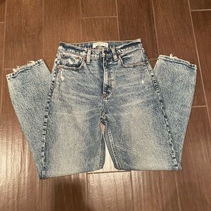 Abercrombie Mom High Rise Jeans